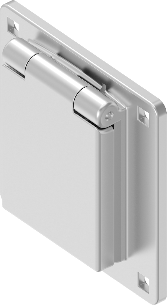capotage avec cache inox AISI 316, inox AISI 316