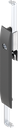 capotage avec crémones avec rotor double barre 3, polyamide GF noir