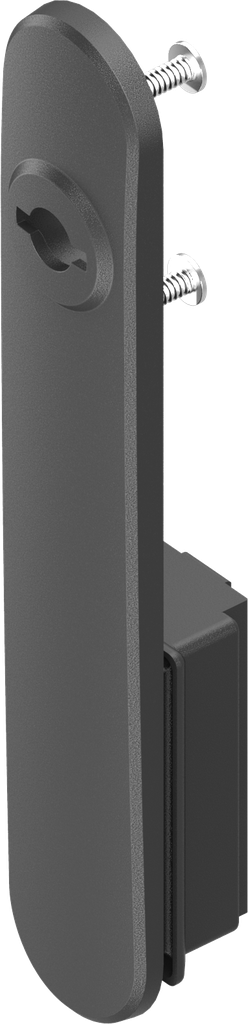 Embellecedor 1321 con tapa, poliamida GF negro