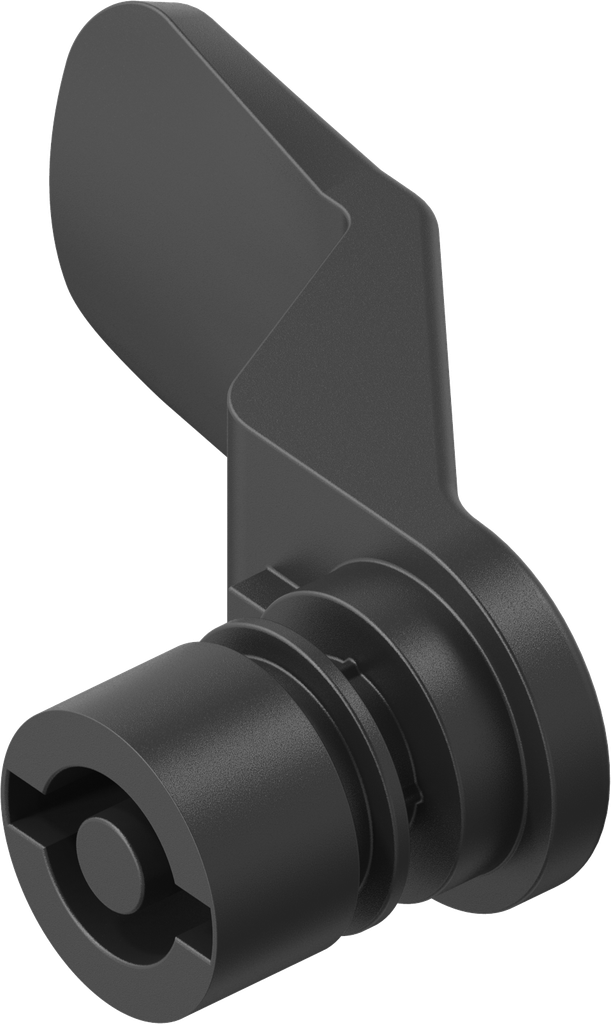 came double barre 5, polyamide GF noir