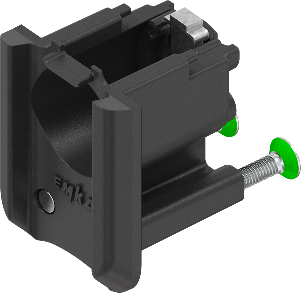 Locking set for KABA cylinder type 1036, Zinc die black powder-coated for outdoor use