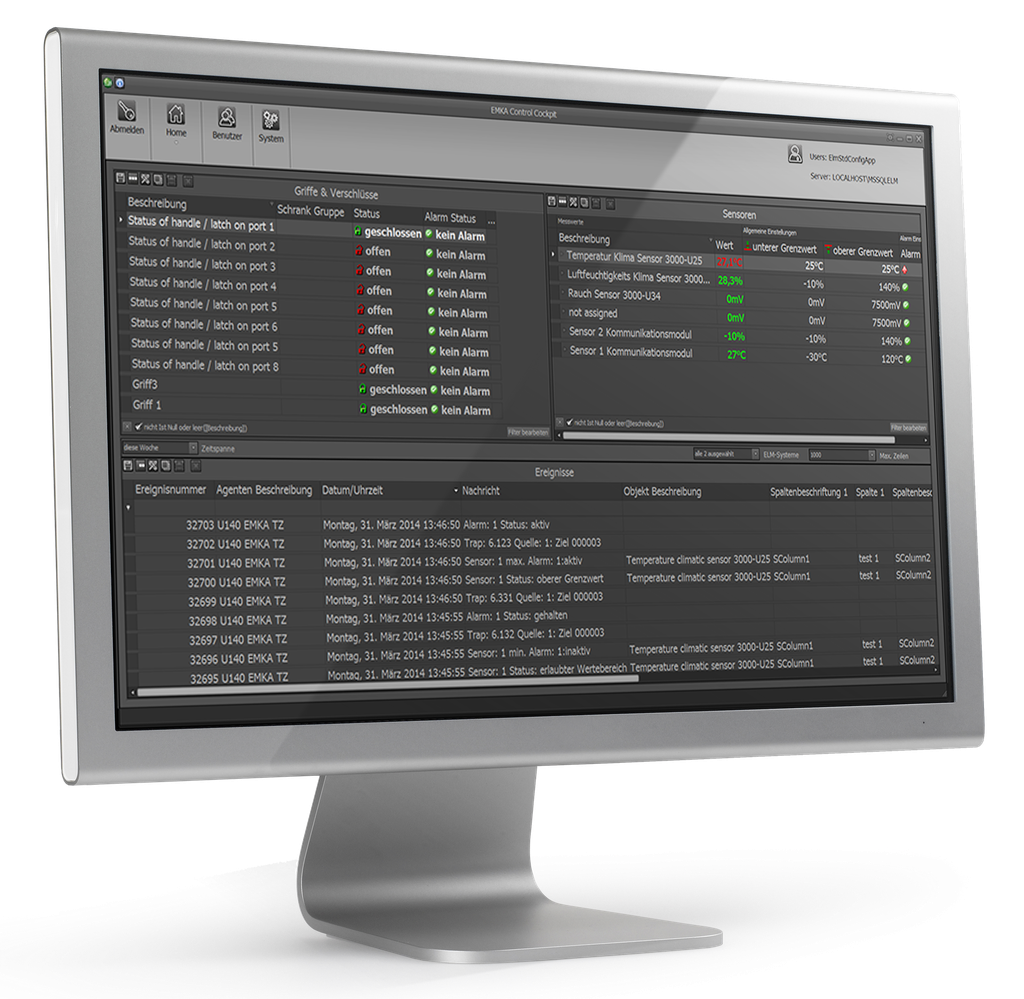 EMKA Control Cockpit, uitbreiding voor 10 extra systemen (control unit); 