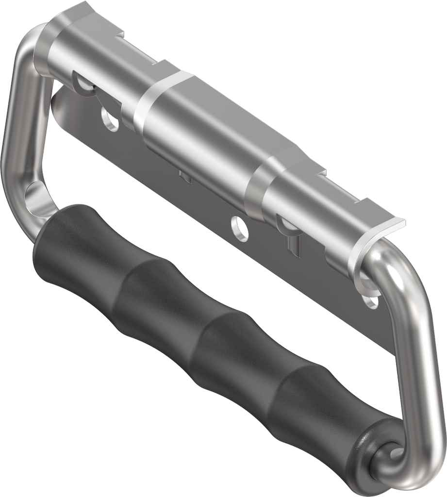 Asa plegable con resorte de torsión, acero inoxidable AISI 304