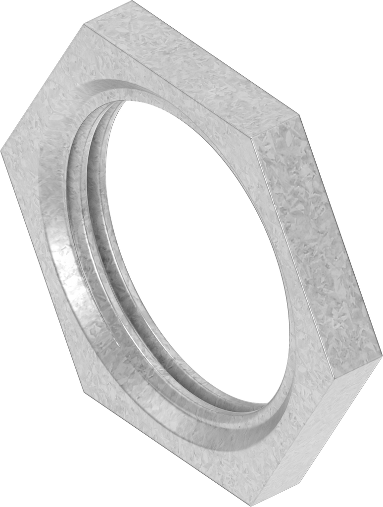 Tuerca M22 x 1,5, acero galvanizado