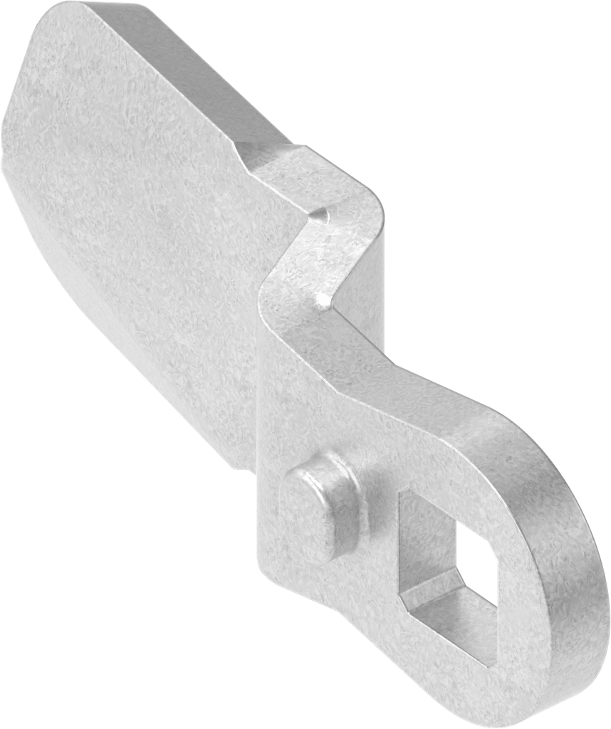 Lengüeta, acero galvanizado