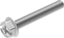 Sperrzahnschraube M6 x 40, Stahl verzinkt