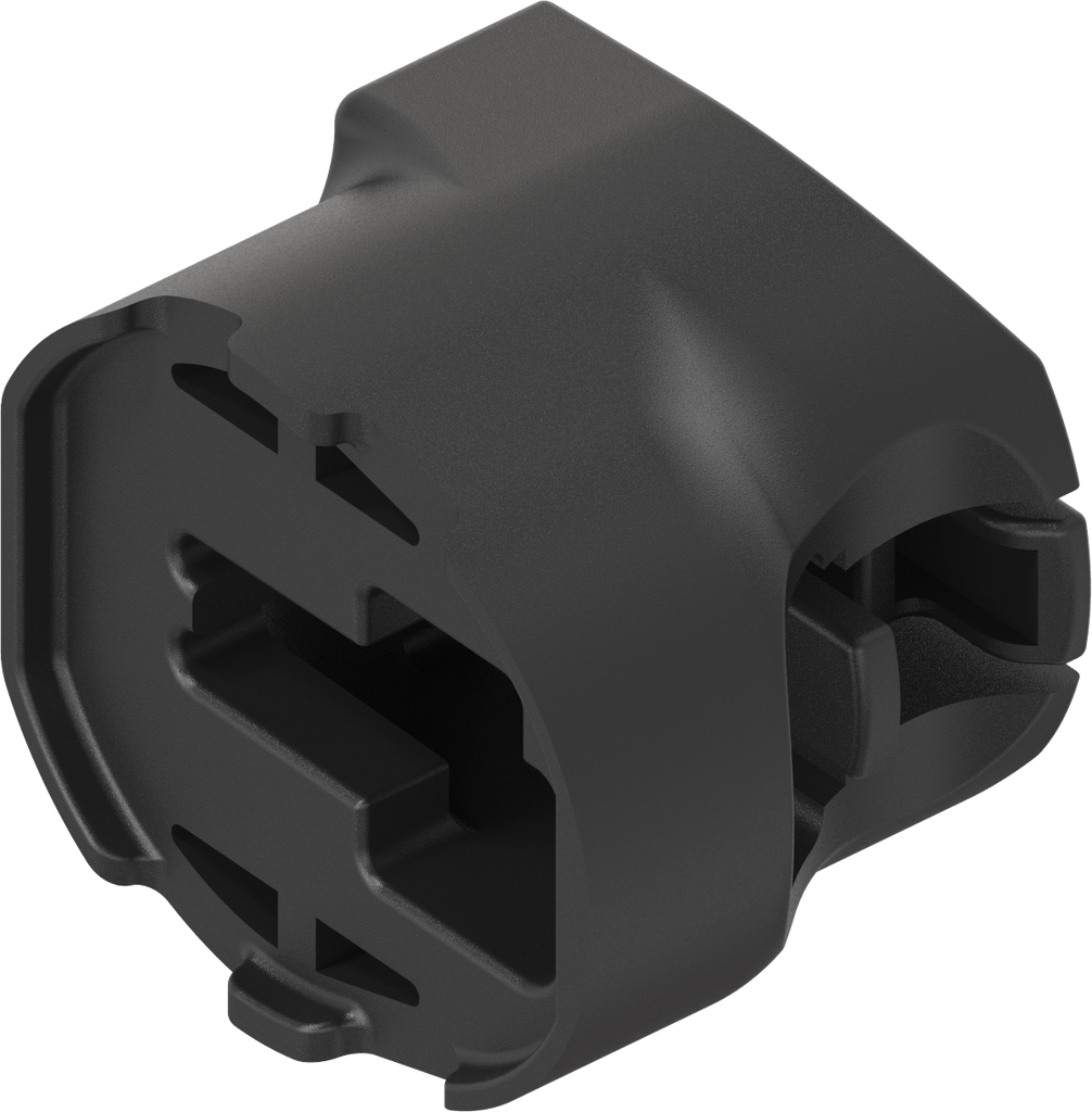 Scatola per linguetta per Ts = 0,5 - 1 mm, poliammide GF nero
