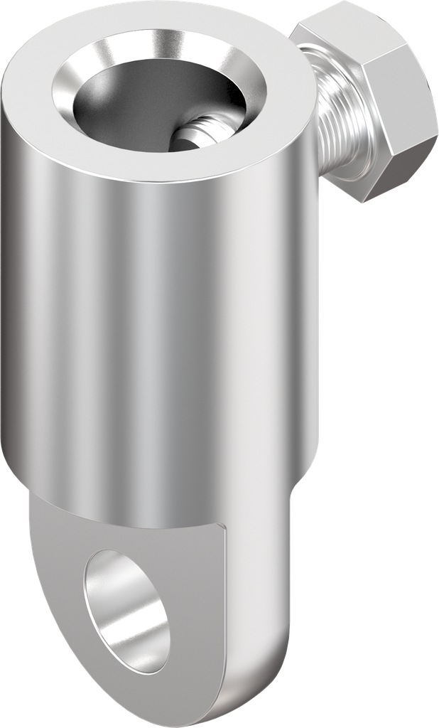 Adapter für Rundstange