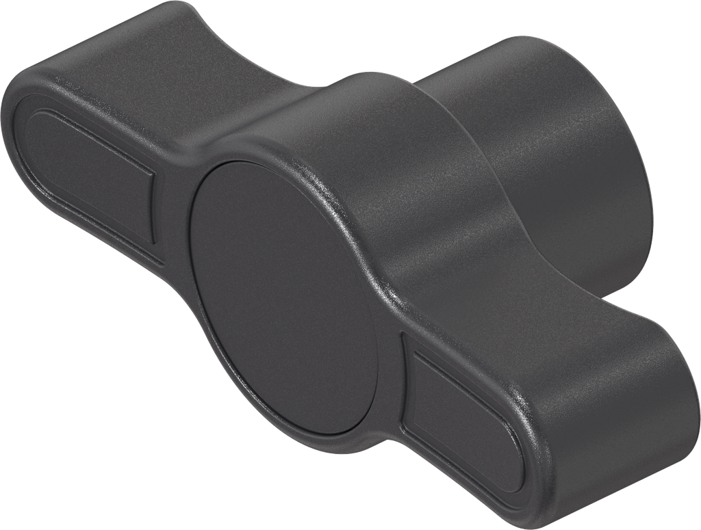 Papillon pour rotor triangle 10, polyamide GF noir