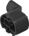 came d'encliquetage H = 19,5 mm, polyamide GF noir