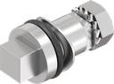 rotor carré 6, inox AISI 303