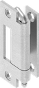 charnière 135°, acier zingué