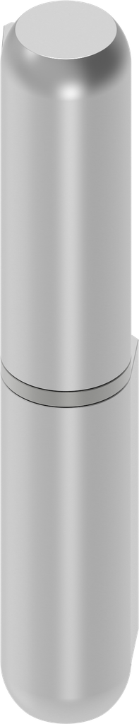 Bisagra, soldable, acero inoxidable AISI 304 bruto