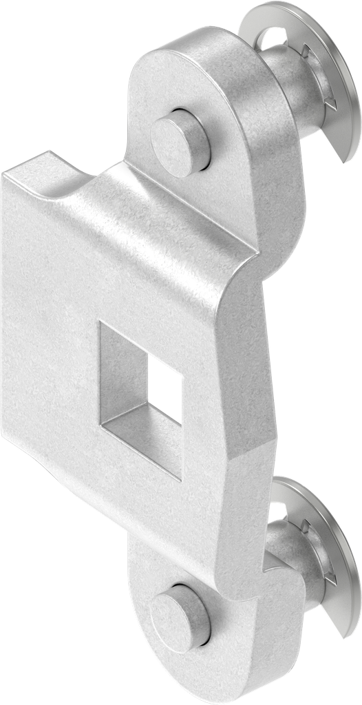 adaptateur, acier zingué
