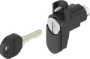module avec barillet clé EK 333, polyamide GF noir