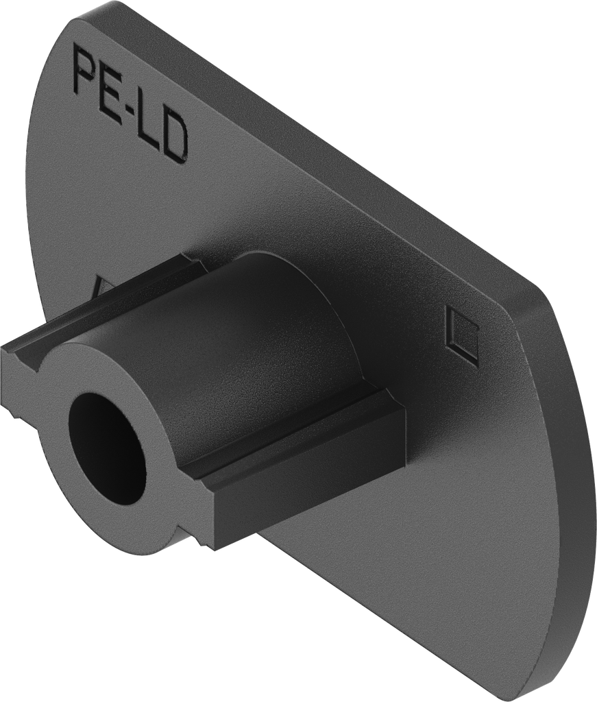 sécurité de transport pour capotages pour rotor double barre, polyamide GF noir