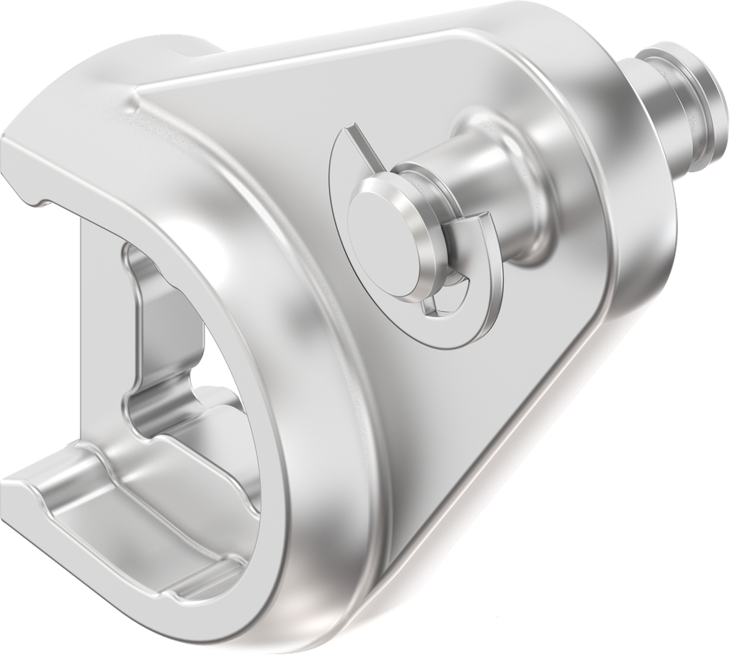 Rod control for multi-point locking, Stainless steel AISI 316