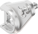 Rod control for multi-point locking, Stainless steel AISI 316