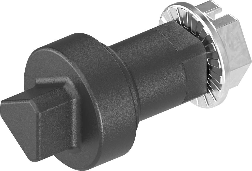 rotor triangle 8, polyamide 66 GF 50 noir
