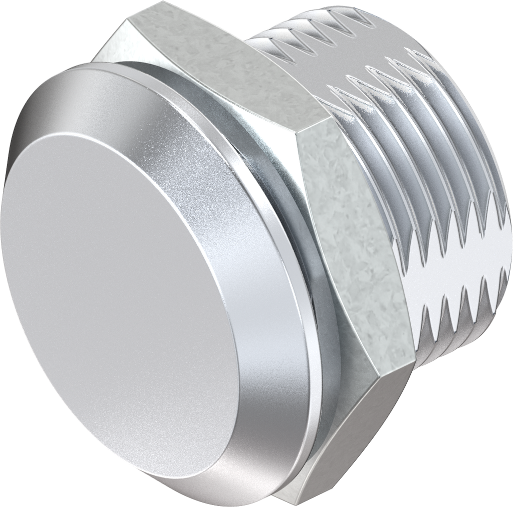 Blindstop, Zamak verchroomd