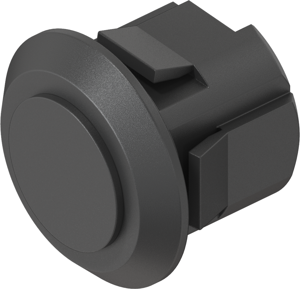 capot, polyamide noir