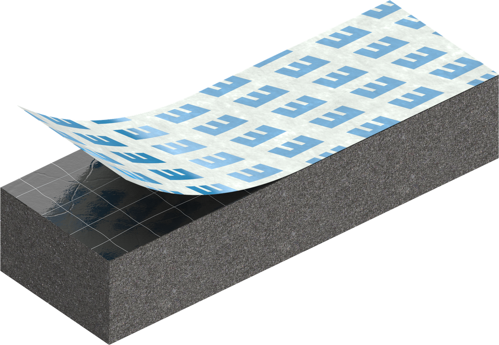 Zellgummi  6 x 10 mm, EPDM schwarz dehnungsfrei und selbstklebende Montagehilfe