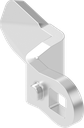 Linguetta, acciaio inox AISI 304