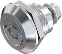 Vibration-resistant quarter turn double bit 5, Zinc die chrome-plated